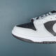 Zhijia Brother Dunk Low Black and White Fluorescent vert bas bas Sports rétro et chaussures de planche décontractées pour hommes et femmes FD9756-001 42,5