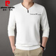 
Pierre cardin men's warm long-sleeved V-neck T-shirt in autumn and winter new velvet thickened base shirt skin-friendly casual and versatile sweatshirt 6998 bean green M 165 suggestion 90-120Jin [Jin equals 0.5 kg]