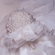 Gemälde Millennium Hochzeitsvorräte Braut Halten Blumen und Perlen Bestie-Geschenke für Hochzeits handgefertigtes DIY-Materialpaket Hochzeit Geschenke High-End Petal Shell Style Fertigprodukt ohne Rückkehr