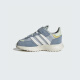 Adidas (adidas) Kinderschuhe für den Frühling neuer Klee Baby und Kind Vielseitige Sportschuhe Freizeit-Klettverkehrsschuhe JP7027 JP7027 Größe 27 9-k/geeignet für Fußlänge 160 mm