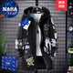 NASA LEAP windbreaker for men NA22 black 3XL (recommended 145-180 Jin Jin equals 0.5 kg)