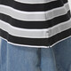 耐克（Nike）条纹短袖T恤夏季新款运动服宽松休闲透气翻领POLO衫上衣 FN3897-010黑白条纹 S