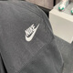 Nike (Nike) Sweatshirt Herren Frühling und Herbstjacke Fleece warme Sportswear Mode runde Hals Casual Pullover DD4855-010 Black XL