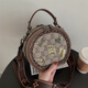 Sac à gâteau rond Siazella nouveau sac à bandoulière haut de gamme