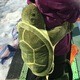 Kufun ski hip protection small turtle protective gear butt pad anti-fall pants skating adult children men and women single board equipment internet celebrity green turtle suit/1.5 meters or more