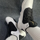 耐克（NIKE）Jordan Max Aura 2 黑白防滑耐磨缓震实战运动中帮复古篮球鞋 CK6636-107黑白 40 (250mm)