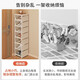 Lohas time single row simple shoe rack door multi-layer household shoe storage narrow shoe rack storage rack dormitory shoe rack white 8 layers