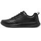 Skechers men's shoes autumn and winter 2025 new business casual shoes black leather shoes soft sole lightweight low-top sports shoes formal shoes black-BBK 41