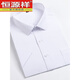 Hengyuanxiang leicht zu schmerzhafte Sommer mit kurzärärmigem Hemd Herren Polyester Baumwolle fertig zueis-Eisen-Geschäft im mittleren Alter halbärmelig Hemd formelle Top DX6624 38
