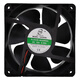 4cm6cm8cm9cm12038变频器8025功放电焊机箱12V散热4010小风扇24V 40*40*10mm/12v