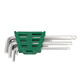 SATA 9-piece extended ball head hex wrench set 05567