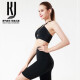 KJ High Waist Sweat Shaping Pants Corset Women's Waist Corset Leg Postpartum Sports Yoga Pants Women's Tummy Shaping Clothes Sweat Pants Elegant Black M (Suitable for 80-120Jin [Jin is equal to 0.5 kg])