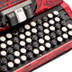 
Parrot PARROT Parrot Bayan Accordion Instrument Adult Children Beginners 60 Bass 96 Bass Grade-Examination Musical Instrument Italian gong 60BSYW-672s Agate Red