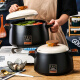 Mujing Village Japanese-style casserole soup gas stove household casserole stew pot open flame high temperature resistant dry-fired casserole soup pot ceramic pot soup pot large clay pot rice casserole health porridge pot ceramic casserole 2 liters [519] suitable for 2-3 people
