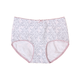 
Butterfly Anfen 4-pack underwear for women, cotton sweet ladies, high waist belly-closing lace shorts for women, 13118 13118 solid color + floral + floral + print XL (2 feet 2-2 feet 4)