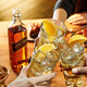 尊尼获加（JOHNNIE WALKER）御玖轩 黑牌红牌15年雪莉桶礼盒苏格兰调和型威士忌可乐桶洋酒 黑牌
