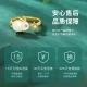 Yangchuang Fashion Chinese Gold Hetian Jade Rabbit Silver Ring Female Birth Year Birthday Gift for Girlfriend Wife Fashion Jewelry [Hetian Jade] Fulu Jade Rabbit Ring