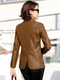 
Piercardin France Haining genuine leather leather jacket for women short suit 2025 autumn new sheepskin slim Korean version black 2XL suitable for 125-135Jin [Jin equals 0.5 kg]