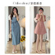 Zhr Light Mouth Single Shops para mujeres Spring y Autumn Tacón grueso que desplaza zapatos de mujer, hebilla cuadrada elegante, zapatos de vajilla real para mujeres AH378 Color de albaricoque 38