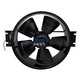 Dingzhuo Electric (DINZOO) external rotor axial flow fan 160W high temperature resistant instrument cooling exhaust fan 300FZY6-D220V