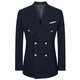 Anniversary Bird Suit Men's Autumn Style Men's Fashion Navy Light Formal Suit Jacket and Pants Suit Slightly Wide Men Xingyu Blue Twill Solid Color 48 A(175/96) /Please note waist or pants