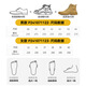 Jeep Boots para hombres Ligeros al aire libre Martin Boots Martin Boots Hombres y mujeres Camello de senderismo sin deslizamiento de parejas de parejas 42