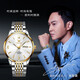 
Top 10 OLEVS Brands Swiss Certified Watch Men's Mechanical Watch Fully Automatic Double Calendar Luminous Waterproof Business Men's Watch Olevs9928 Men-Steel Belt White Free Engraving
