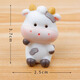 Xixiao twelve zodiac desktop micro landscape ornaments creative animal cartoon small animals cute dress up children's doll gift ugly cow