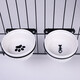 Hanhan Pet Pet Cat and Dog Bowl Hanging Cage Special Ceramic Bowl Fixed Hanging Cage Cat and Dog Food Basin Water Bowl Cage Hanging Ceramic Bowl