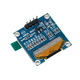 Throwing stones OLED display module 0.91/0.96/1.3 inches HD development board display blue/white/yellow blue optional 0.96 inches yellow blue 4P 1 box