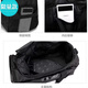 Gym training swimming bag sports bag women's large capacity wet and dry separation handbag one-shoulder crossbody bag travel bag large black [dry wet and shoe position]