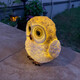 Shiyan Solar Garden Light Creative Simulation Zoo Forest Ornament Garden Landscape Light Outdoor Waterproof Decorative Light White Round Owl