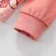 Rote Bohnenkinder reine Baumwoll -Herbst -Kleidung und Herbsthosenanzug Männer und Frauen mittlere und große Kinder Herbst und Winter niedrig runde Hals Thermal Unterwäsche Klasse A Baumwollpullover -Abdeckung H4m1048 Tiefes Pulver 165