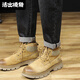 
Live out the angular American retro jeans men's large size fat man loose high elastic plus fat plus large size high waist Harlen small feet trousers black thin style LZM828 8XL /48 [280-300Jin [Jin equals 0.5 kg] wear]