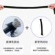 冰禹 黑色松紧绳 圆带弹力绑绳橡筋绳橡筋带服装辅料 皮筋绳6mm(100米) BYcc-192