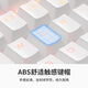 樱桃（CHERRY）MX8.0 机械键盘 游戏键盘 87键盘TKL 旗舰款有线键盘 电脑键盘 合金外壳RGB混光键盘 白色青轴