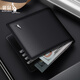 Kangaroo Herren echte Lederbrieftasche 2025 Neugeschäft lässig Cowhide Kurzer Brieftasche Einfache Jugendbrieftasche Horizontal High-End-Stil One