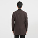Lilang Light Fashion Men's Mension's Clothing [Far Infrarared Warm] Шерстяное пальто мужская длинная шерстяная куртка Q4DYR204 Темно -коричневый L (170)