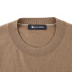 AQUASCUTUM/雅格狮丹秋冬新品男士保暖绵羊毛圆领针织衫Q4867EI071 卡其色83 2XL