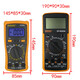 Clcey Electrician High Precision Electronic Multimeter Digitaler Meter Haushaltsreparatur und Verbrennung von Multimeter -Set 9205A Standard (kein Paket)