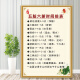CLCEY生病的步骤海报图片中医养生馆装饰画养生之道九种体质墙贴画艾灸 14 相纸90*12048寸