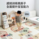 
Beichuzhong baby crawling mat baby crawling mat xpe foldable home living room bedroom children thickened anti-fall mat. Stacked Le + jumping plane [180*200*2CM] double-sided available/waterproof and stain-resistant/upgraded thickened