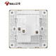 公牛（BULL）墙壁插座 G36系列 10A斜五孔插座 86型面板G36Z223A 金色 暗装