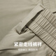 
Dancing with the wolf [smooth mulberry silk/cool] Commuter elastic breathable men's casual pants 701 khaki 50/M
