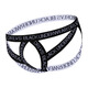 New ready-made men's thongs sexy sexy youth double underwear men XXL black