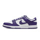 
Nike (NIKE) men's shoes autumn new Dunk Low skateboard shoes retro sneakers low top casual shoes DD1391-104 white purple 42.5