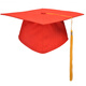 Adult top hat High school 18-year-old bachelor's hat Master's degree supervisor Doctor's hat Customized school badge printed tassel Doctor's hat (cardboard) All size can be adjusted