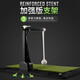 PGM height adjustable golf swing exerciser indoor swing training device 360 ​​rotating suction cup strike [3rd generation advanced version] (freely adjustable)