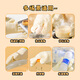 Magic kitchen silicone insulation gloves, anti-scalding gloves, oven microwave gloves, high temperature resistant kitchen baking gloves, three-layer cotton, five-finger silicone gloves, one pair