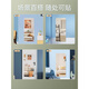 Murandi frameless dressing mirror wall-mounted self-adhesive full-length mirror bedroom entrance large mirror fitting mirror door back glass wall mirror 20*20cm rounded corners [thick material to prevent deformation] Others x No